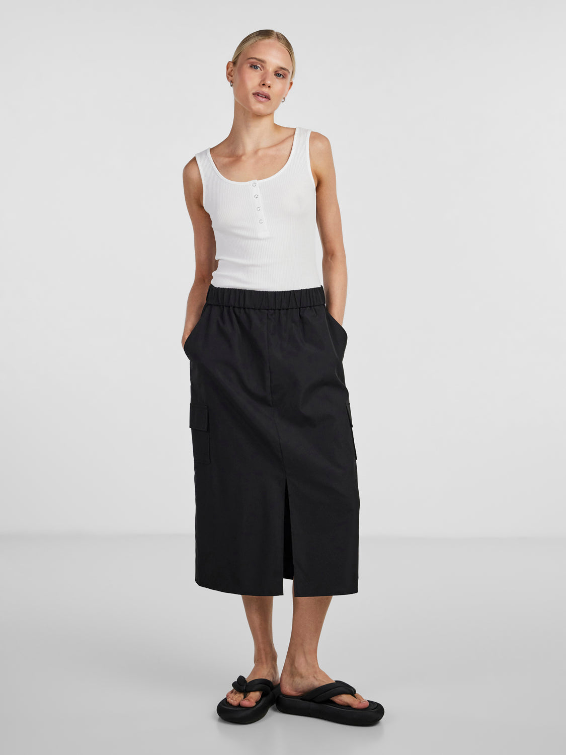PCFIBBE Skirt - Black